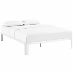 Corinne Queen Bed Frame White