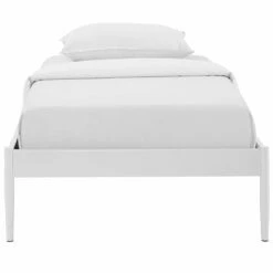Elsie Twin Bed Frame White 10 Elsie Twin Bed Frame White -WALKER EDISON Shop MOD 5472 WHI 4