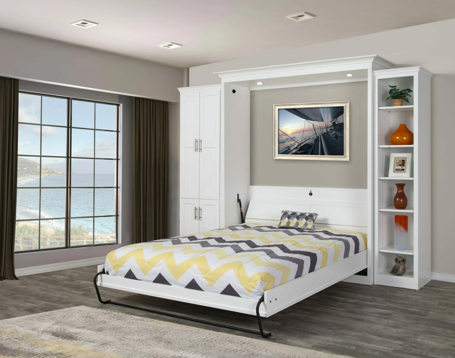 Manchester Piston Murphy Bed (Central Piece) 3 Manchester Piston Murphy Bed (Central Piece)