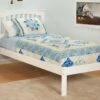 Mission White Platform Bed -WALKER EDISON Shop Mission Platform Bed White 001