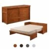 Cube Queen Murphy Cabinet Bed