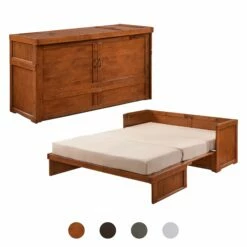 Cube Queen Murphy Cabinet Bed