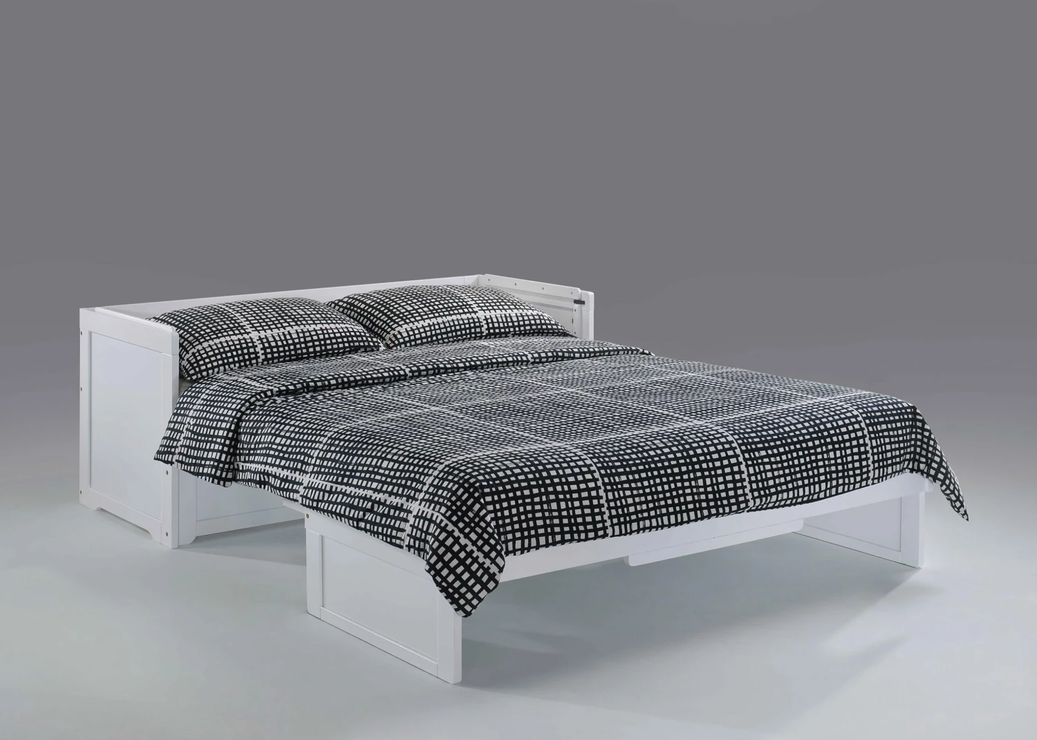 Cube Queen Murphy Cabinet Bed White 4 Cube Queen Murphy Cabinet Bed White - Image 2