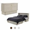 Daisy Queen Murphy Cabinet Bed -WALKER EDISON Shop Murphy Daisy Cabinet Bed 1