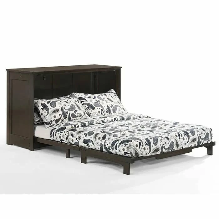 Orion Chocolate Full Murphy Cabinet Bed 4 Orion Chocolate Full Murphy Cabinet Bed - Image 2