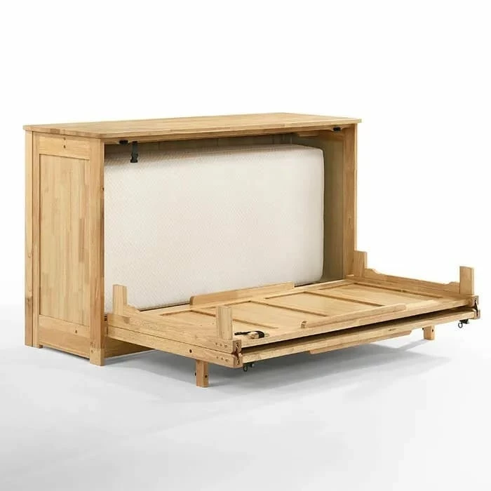 Orion Natural Full Murphy Cabinet Bed 6 Orion Natural Full Murphy Cabinet Bed - Image 4