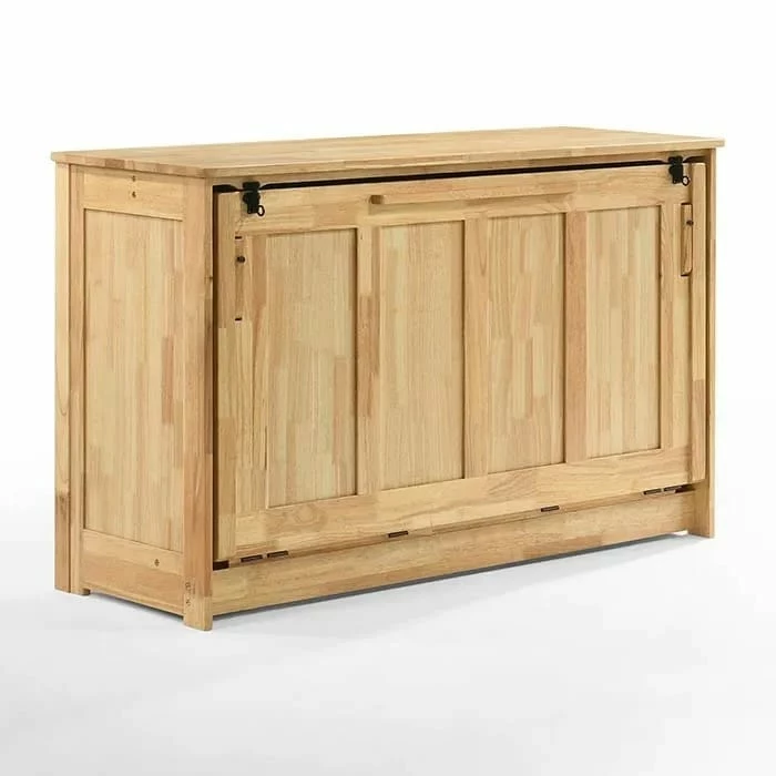 Orion Natural Full Murphy Cabinet Bed 3 Orion Natural Full Murphy Cabinet Bed