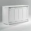 Orion White Full Murphy Cabinet Bed -WALKER EDISON Shop ND ORI FUL WH
