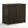 Orion Chocolate Twin Murphy Cabinet Bed -WALKER EDISON Shop ND ORI TW CHO