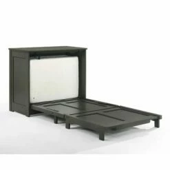 Orion Stonewash Twin Murphy Cabinet Bed -WALKER EDISON Shop ND ORI TW STW 4