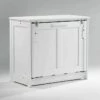 Orion White Twin Murphy Cabinet Bed 1 Orion White Twin Murphy Cabinet Bed -WALKER EDISON Shop ND ORI TW WH