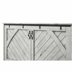 Ranchero Murphy Cabinet Bed Queen Wildwood Vintage White 9 Ranchero Murphy Cabinet Bed Queen Wildwood Vintage White -WALKER EDISON Shop ND RAN QEN WWVWH 3