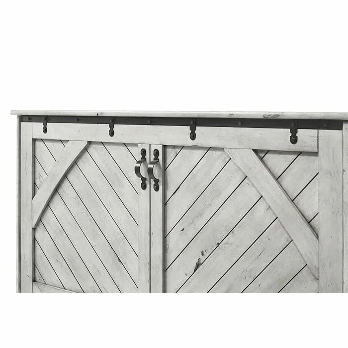 Ranchero Murphy Cabinet Bed Queen Wildwood Vintage White 6 Ranchero Murphy Cabinet Bed Queen Wildwood Vintage White - Image 4