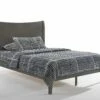 P Series Blackpepper Stonewash Platform Bed -WALKER EDISON Shop NDF BPE P STW BED