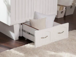 Nantucket Murphy Bed (Chest Bed) White -WALKER EDISON Shop Nantucket Cabinet Bed Twin 2