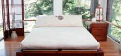 Cozy Nest Micro-Coil Natural Wool And Cotton Mattress W/Vegan PLA Fiber -WALKER EDISON Shop Organic Cozy Nest Mattress 11