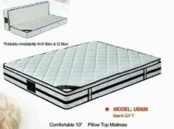 US-626 10 Inch Pillow Top Inner Spring Mattress
