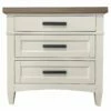 Americana Modern 3 Drawer Nightstand W/Charging Station 1 Americana Modern 3 Drawer Nightstand W/Charging Station -WALKER EDISON Shop PH AME 51303 COT