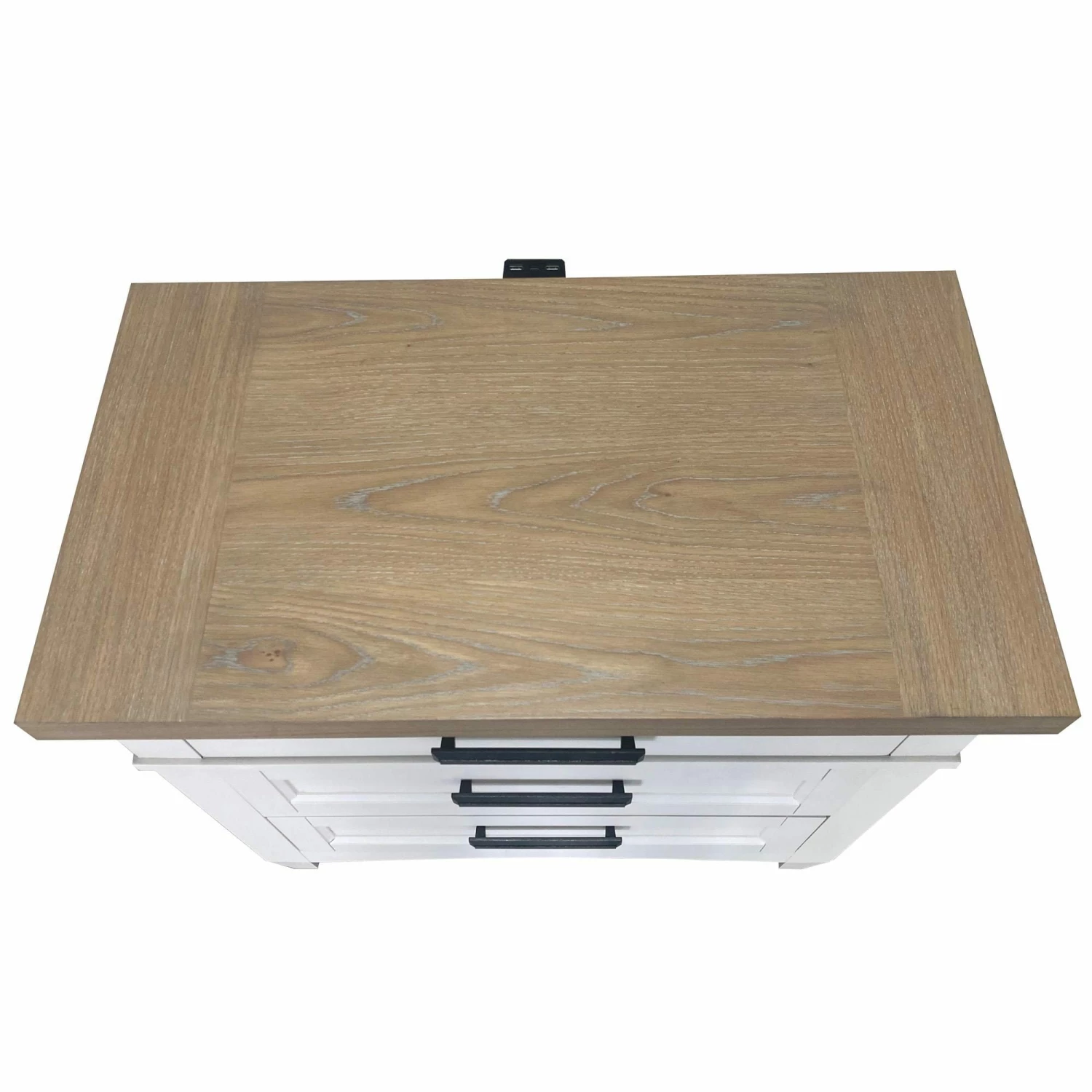 Americana Modern 3 Drawer Nightstand W/Charging Station 7 Americana Modern 3 Drawer Nightstand W/Charging Station - Image 5