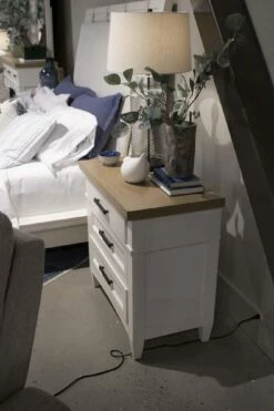 Americana Modern 3 Drawer Nightstand W/Charging Station 13 Americana Modern 3 Drawer Nightstand W/Charging Station -WALKER EDISON Shop PH AME 51303 COT 5