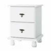Kyle 2-Drawer Nightstand 2 Kyle 2-Drawer Nightstand -WALKER EDISON Shop PI 8501 NS