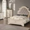 F5481 White Wood Nightstand -WALKER EDISON Shop PNDX F5481