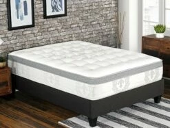 Everley 2 14 Inch Pillow Top Mattress W/Encased Coil Innerspring