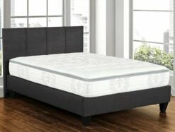 Oakley 2 12 Inch Pillow Top Mattress W/Encased Coil Innerspring