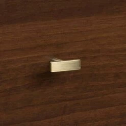 Milo Mid Century Modern 2-Drawer Warm Cherry Nightstand -WALKER EDISON Shop PRPC CDNR 1402 1 3