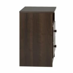 Astrid 2-Drawer Espresso Nightstand -WALKER EDISON Shop PRPC EDNH 0402 1 NS 2
