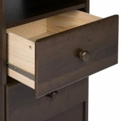 Astrid 2-Drawer Espresso Nightstand -WALKER EDISON Shop PRPC EDNH 0402 1 NS 3