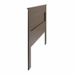 Flat Panel Espresso King Headboard -WALKER EDISON Shop PRPC EHFK 1301 1 HB 2