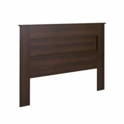 Flat Panel Espresso Queen Headboard