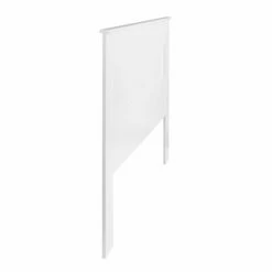 Flat Panel White King Headboard -WALKER EDISON Shop PRPC WHFK 1301 1 HB 1