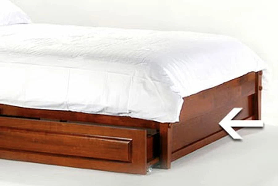 P Series Solstice Cherry Platform Bed 4 P Series Solstice Cherry Platform Bed - Image 2