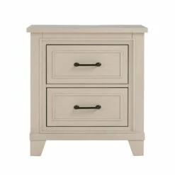 Montauk Weathered White Nightstand 9 Montauk Weathered White Nightstand -WALKER EDISON Shop REN B920 50.media .02
