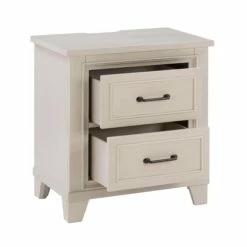 Montauk Weathered White Nightstand 10 Montauk Weathered White Nightstand -WALKER EDISON Shop REN B920 50.media .03