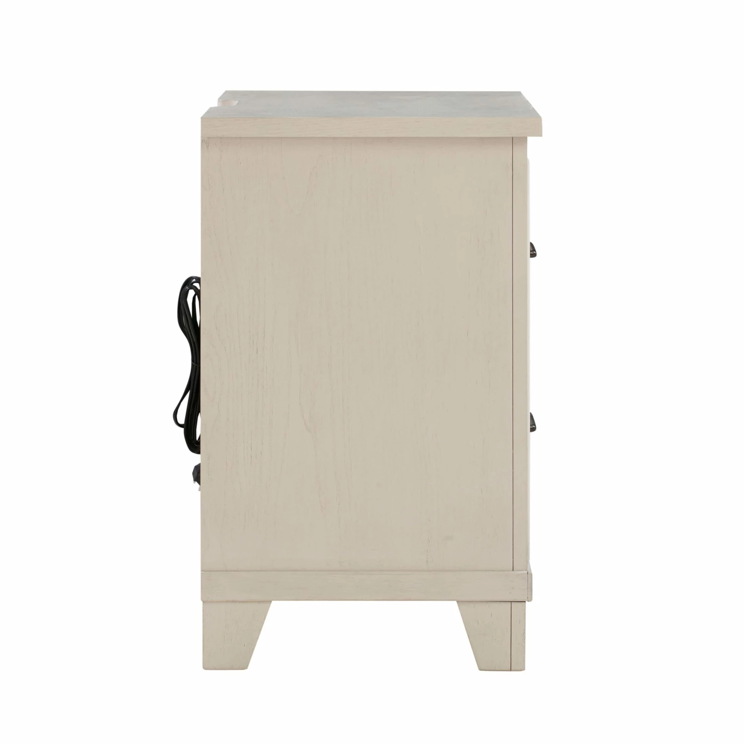 Montauk Weathered White Nightstand 6 Montauk Weathered White Nightstand - Image 4