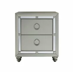 Riley Silver Night Stand