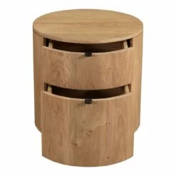 Theo Two Drawer Nightstand -WALKER EDISON Shop RP 1011 24 04