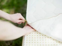 Serenity 10 Inch Organic Dunlop Mattress -WALKER EDISON Shop SERENITY DUN 3