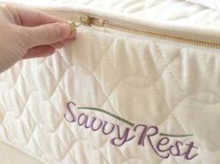 Serenity 10 Inch Organic Dunlop Mattress -WALKER EDISON Shop SERENITY DUN 5