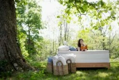 Unity Pillowtop 13 Inch 1 Dunlop & 3 Talalay Mattress -WALKER EDISON Shop SR UNITY 1 DUN TAL 2