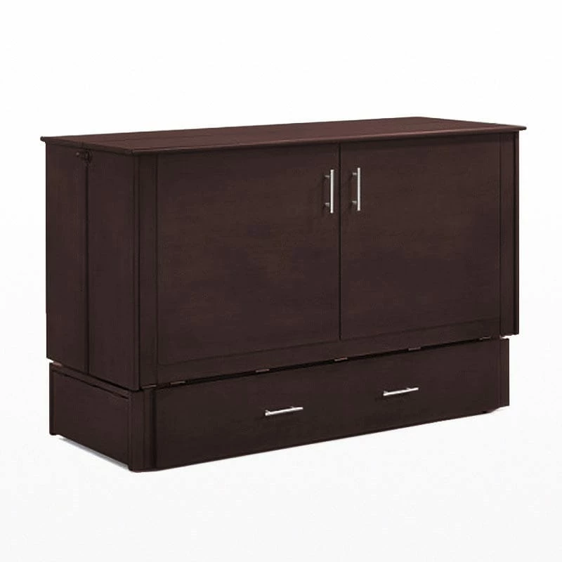 Sagebrush Queen Murphy Cabinet Bed Dark Chocolate 3 Sagebrush Queen Murphy Cabinet Bed Dark Chocolate