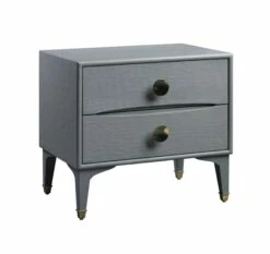 Divine Gray Nightstand -WALKER EDISON Shop TOV B44052 1