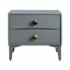 Divine Gray Nightstand -WALKER EDISON Shop TOV B44052