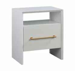 Libre White Nightstand -WALKER EDISON Shop TOV B44059 1