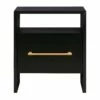 Libre Black Nightstand -WALKER EDISON Shop TOV B44060
