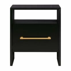 Libre Black Nightstand