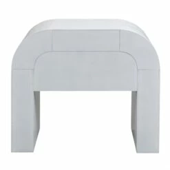 Hump White Nightstand -WALKER EDISON Shop TOV B44074 2